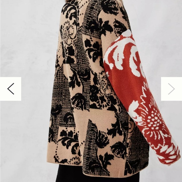 Anthropologie Lola Cocoon Sweater Cardigan Coat Coatigan - Picture 3 of 10